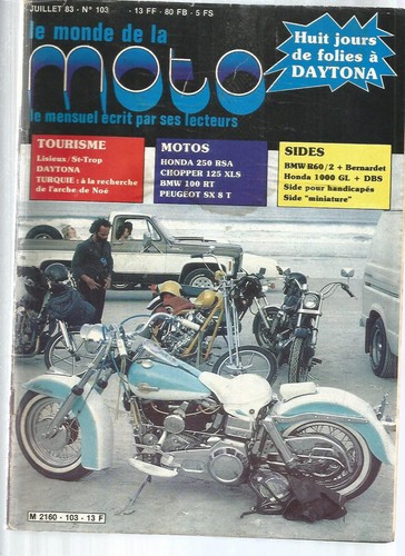 Monde moto n 103 - monde, la