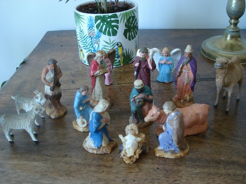 Lot santons devineau - lot,