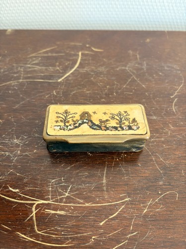Tabatière boîte tabac mouche - tabatière,
