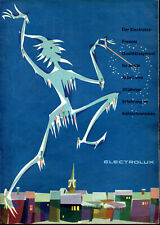 vintage. large leaflet. ELECTROLUX advertising. Fridge. Fridge. Fridge 