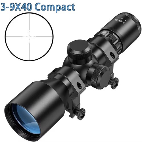 Lunette tir 9x40 compacte - 3-9x40,