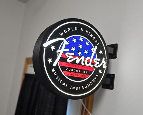 Enseigne fender musical - enseigne,