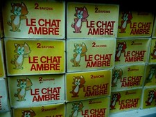 1950s Le cat amber soap for package, room, store... 