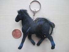 Porte-clé, cheval noir