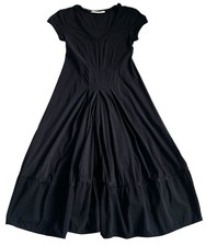 Robe noire  Coupe longue