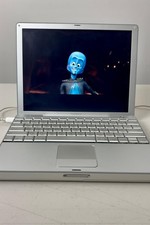 Vintage Apple PowerBook G4 12in Silver 1.67GHz 512MB RAM DDR DVD Mac OS X Laptop