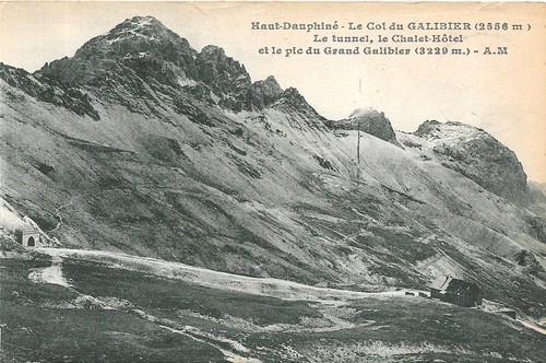 Carte postale col galibier - carte,
