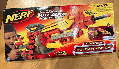 Nerf strike vulcan - vulcan, ebf-25