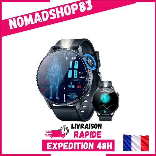 Montre connectée sport amoled - montre,