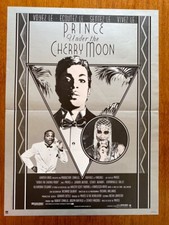 UNDER THE CHERRY MOON Affiche cinéma 40x60 PRINCE, KRISTIN SCOTT-THOMAS 1986