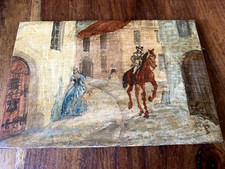 PEINTURE A L HUILE SUR BOIS 16 PAR 11