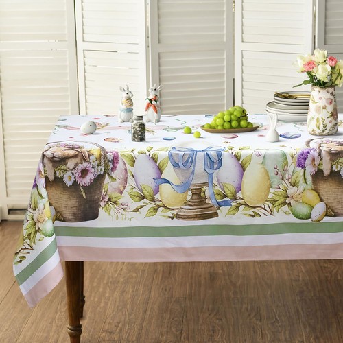Nappe pâques coton - de, en