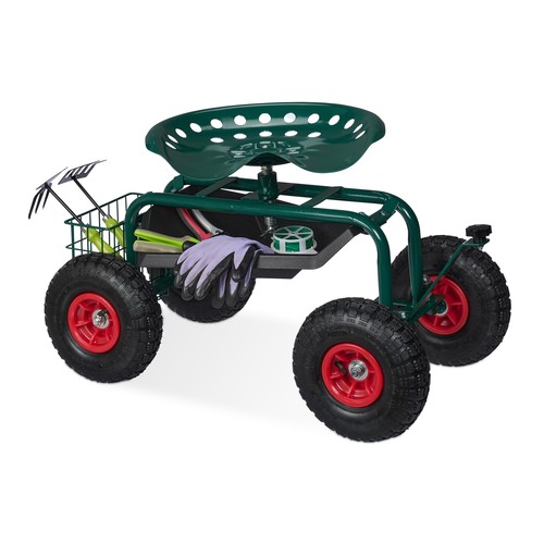 Siège roulant jardin chariot - jardin,