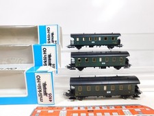 3x Märklin H0 AC Voiture de