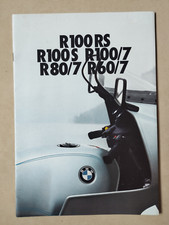 Brochure BMW R100RS R80/7 R60/7