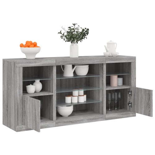 Buffet avec lumières led - buffet,