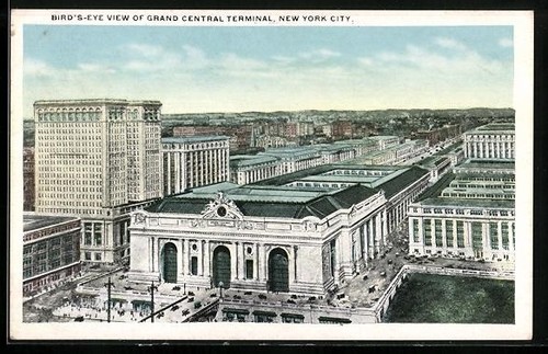 Carte postale new york - new, york,