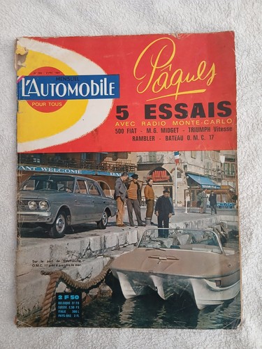 Automobile 204 4 1963 - l'automobile, 4/1963
