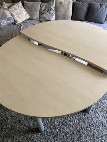 Table demi lune - table,