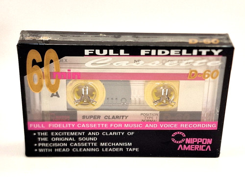Rare cassette audio vierge