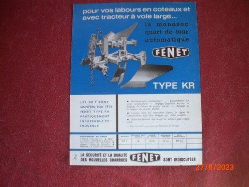 Ancien prospectus - ancien,