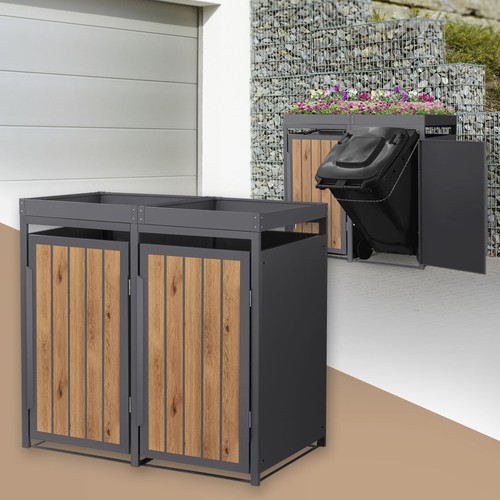 Abri pour poubelles - abri, 2
