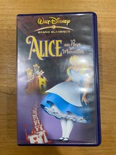ALICE AU PAYS DES MERVEILLES Les Grands Classiques de DISNEY K7 VHS