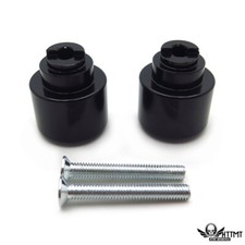 Bar Ends Black For 03-13 Honda