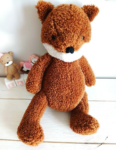Jellycat peluche doudou renard