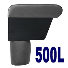 Premium armrest for Fiat 500L color GREY -MADE IN ITALY -armrest-@