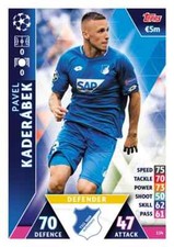 TOPPS Match Attax 2018 UEFA Champions League #114 Pavel KADERABEK- NM/FREE SHIP!