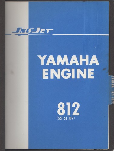 1971 snojet snowmobile yamaha - snowmobile,