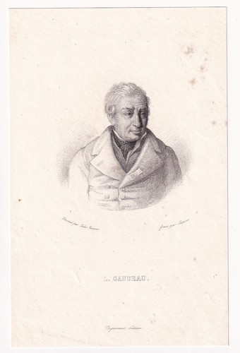 Portrait xixe louis godeau - louis,