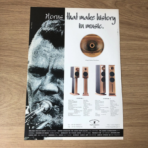 Hifis52 magazine advert 11x8 - magazine,