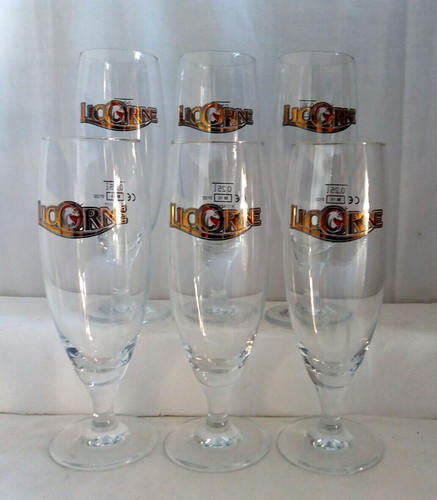 Lot verres bière - à, "