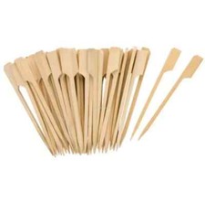 Bamboo Wooden Skewers Cocktail Sticks Tala 9cm Buffet Burger BBQ Olive FREE POST