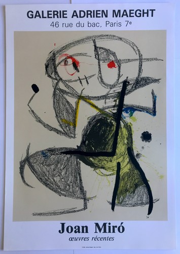 Joan miro galerie adrien - joan,