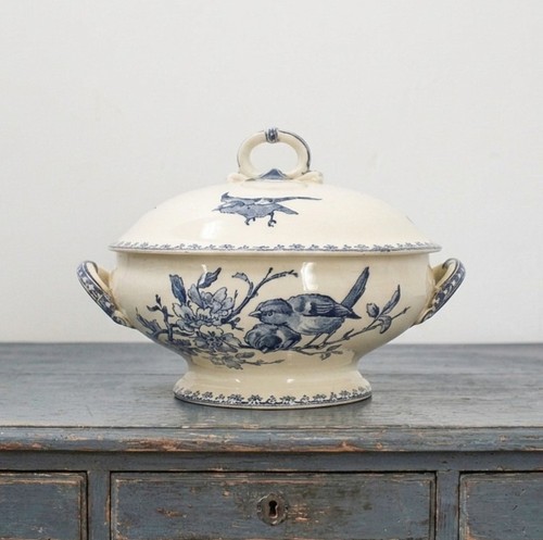 Soupière ancienne xlx ème - soupière,