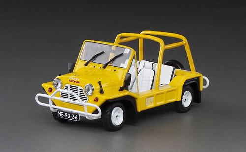 Mini moke jaune rhd - mini,