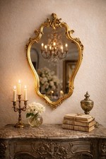 Miroir ancien doré – Style