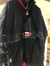 Vintage Chicago Bulls Pull Over Starter Jacket Rare