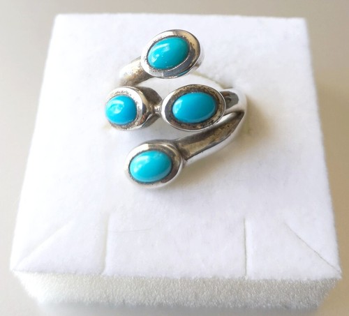 Bague turquoise taille 51 - bague, en