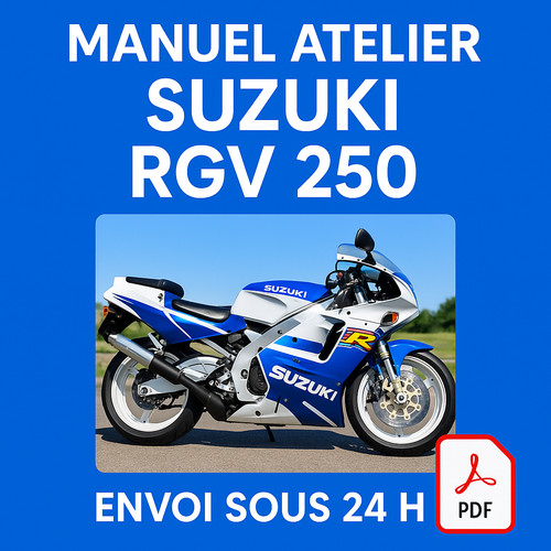 Manuel atelier suzuki - suzuki, 250