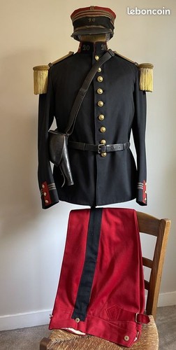 Uniforme capitaine 20e - uniforme,