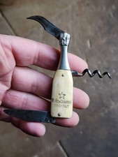 Sauzede Moet Et Chandon Tire Bouchon Champagne Epernay Sauzedde Couteau Knife 