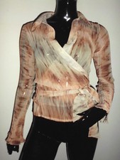 CACHE-COEUR FEMME KAKI/CREME ML MARQUE BELINE T.M