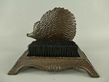 9977610 Fer de Fonte Chaussure Nettoyant Paillasson Hérisson Rustique 25x15x19cm