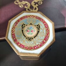 BOITE A Délices Début XIXè Décor Peint Intérieur Miroir Confiserie Early 19thC