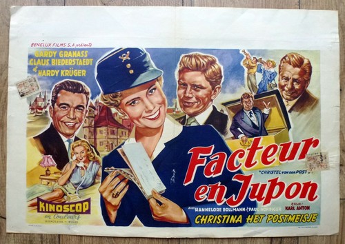 Belgian poster christel von - poster,