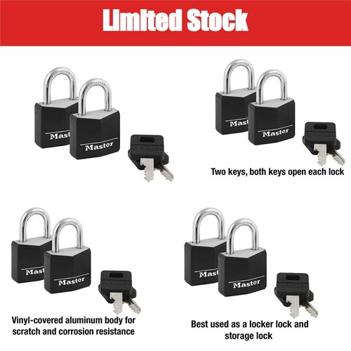 Cadenas clé master lock - cadenas,